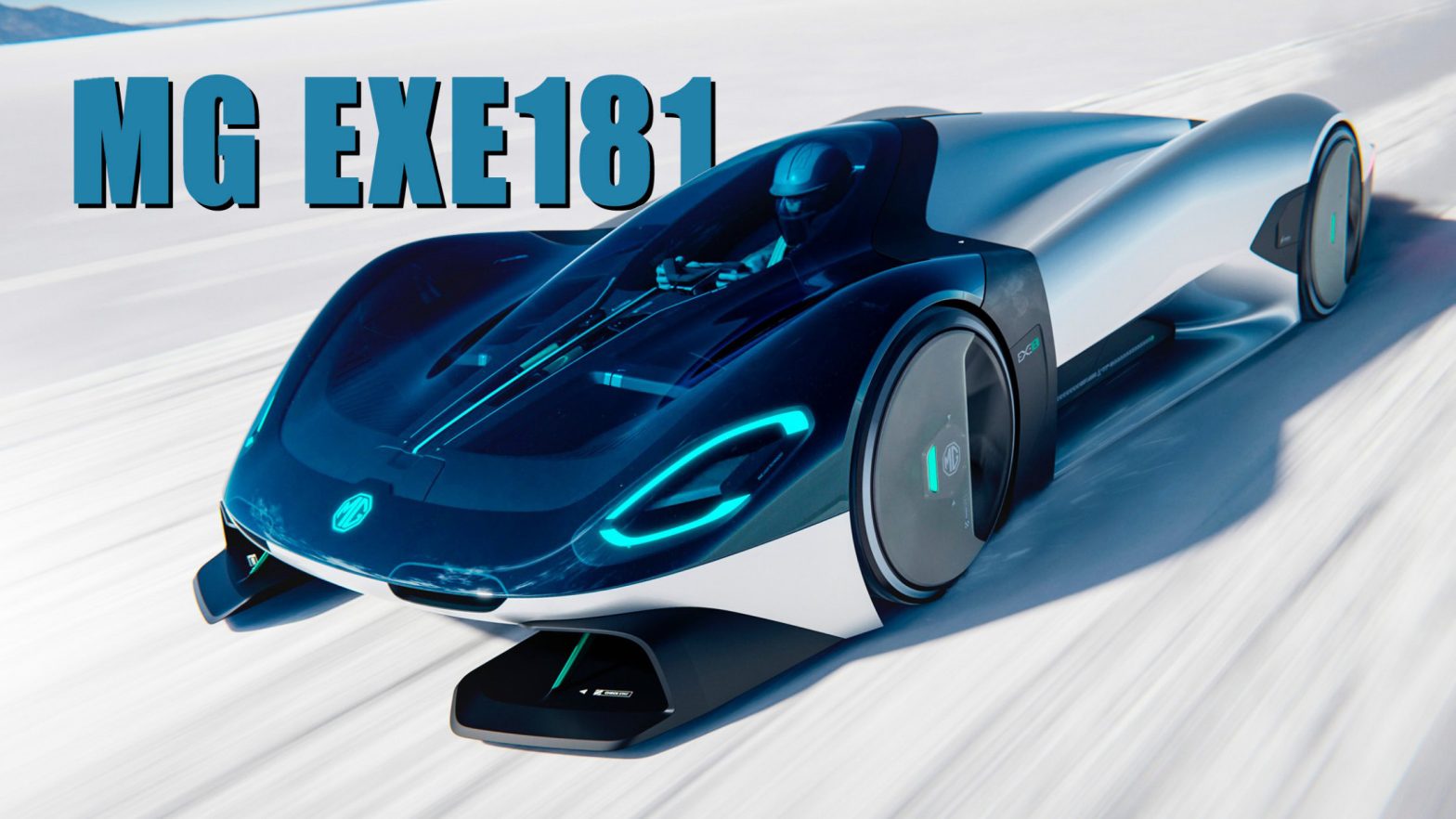 MG EXE181 Electric Hypercar Concept Promises A 0-62 MPH Sprint In 1.9 Seconds