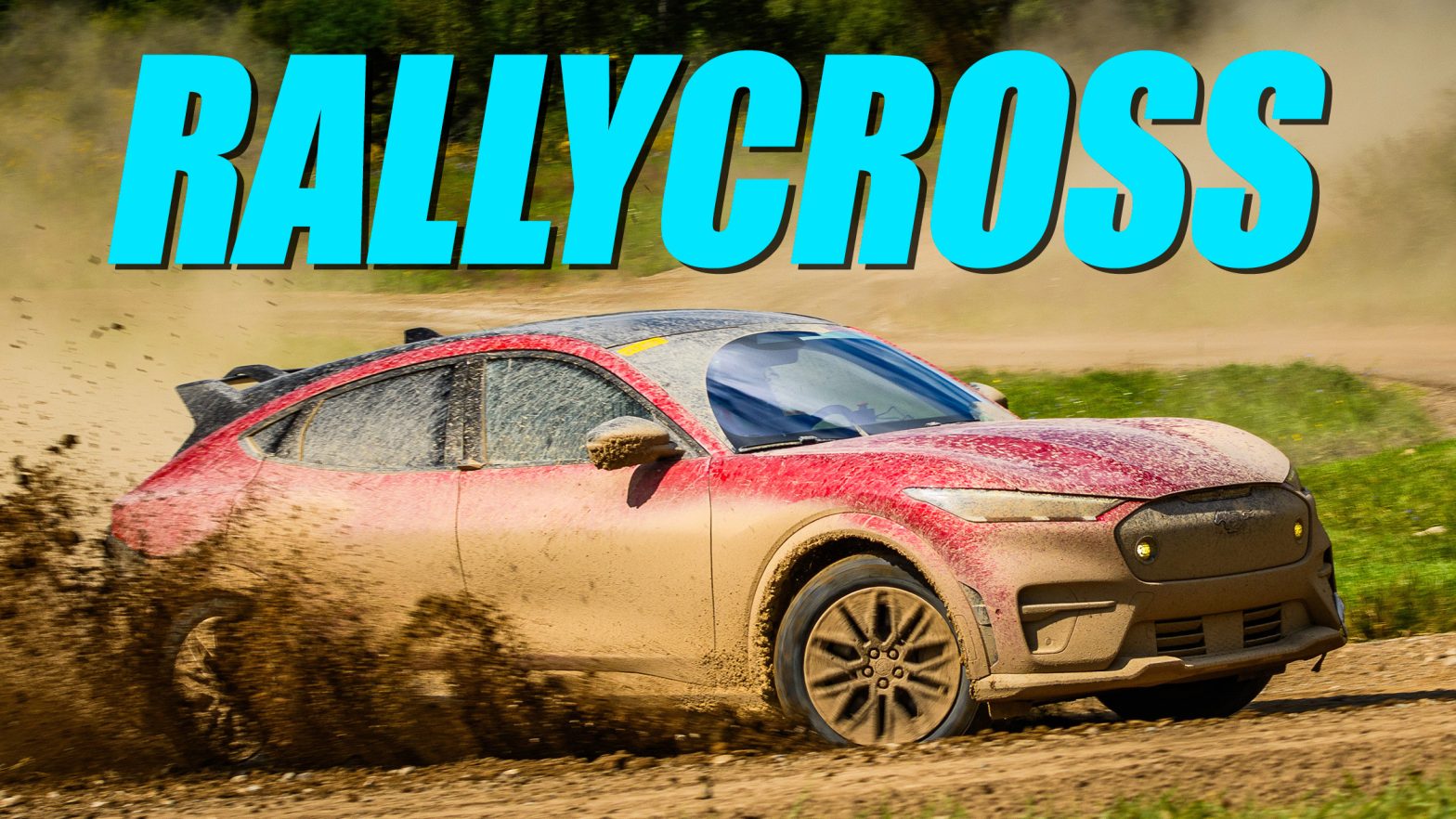 Ford Built A Rallycross Course Just To Thrash Its $60k Mach-E